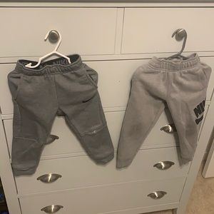 3T Nike joggers, small tear on one, see picture